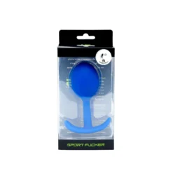Sport Fucker - Thunder Plug Medium - Blauw -Cock & Ball Toys winkel Sport Fucker Thunder Plug Medium blauw 3