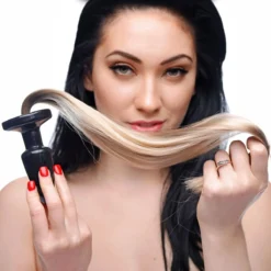 O-products Tailz - Pony Staart Buttplug - Blond -Cock & Ball Toys winkel Tailz Pony Staart Buttplug blond 4