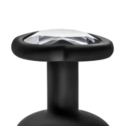 Temptasia Bling Anaalplug - Small - Zwart -Cock & Ball Toys winkel Temptasia Bling Anaalplug Small Zwart 4