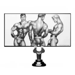 Tom Of Finland - Siliconen Buttplug Groot -Cock & Ball Toys winkel Tom of Finland Siliconen Buttplug Groot 3