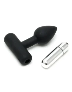Rimba Latex Play Vibrerende Mini Buttplug Van Siliconen