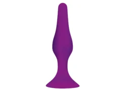 Virgite - Buttplug Met Zuignap 11,5 Cm - Paars