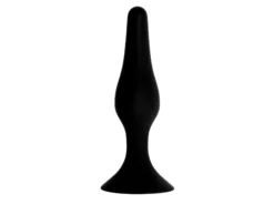 Virgite - Buttplug Met Zuignap 11,5 Cm - Zwart