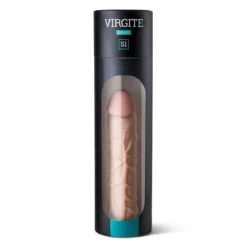 Virgite - Realistische Penis Sleeve 16.5 Cm - Lichte Huidskleur -Cock & Ball Toys winkel Virgite Realistische Penis Sleeve 16 5 cm Lichte Huidskleur 4