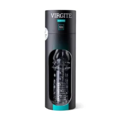 Virgite - S11 Realistische Penis Sleeve Met Vibratie 15 Cm- Transparant -Cock & Ball Toys winkel Virgite S11 Realistische Penis Sleeve met Vibratie 15 cm transparant 4
