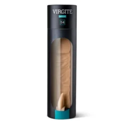 Virgite - Vibrerende Penis Sleeve Die Echt Aanvoelt Met Clitoris Stimulator 20 Cm - Lichte Huidskleur -Cock & Ball Toys winkel Virgite Vibrerende penis sleeve die echt aanvoelt Met clitoris stimulator 20 cm Lichte Huidskleur 4