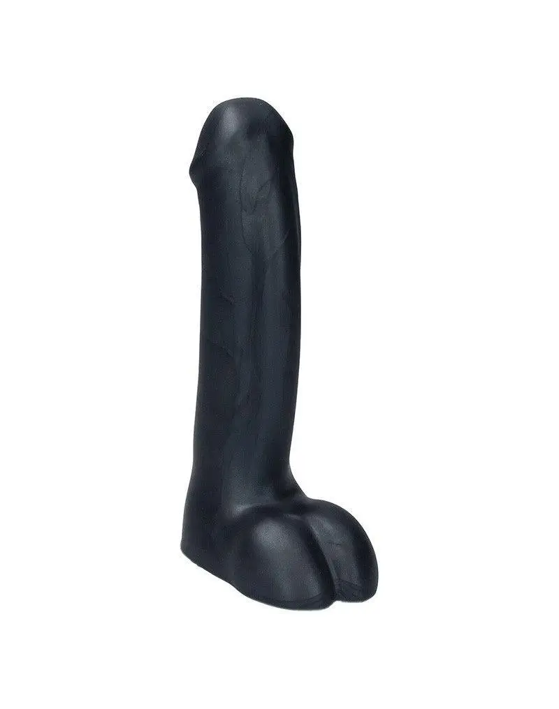 Ylva & Dite - XL Dildo Helios - Metallic Zwart/Grijs 3 Ylva & Dite - XL Dildo Helios - Metallic Zwart/Grijs - Afbeelding 3