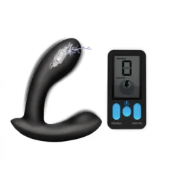 Zeus Electrosex Zeus - E-Stim Pro Siliconen Electrosex Vibrerende Prostaat Buttplug Met Afstandsbediening