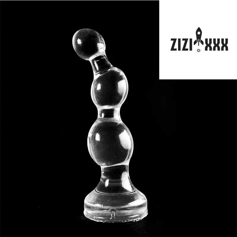 ZiZi - Buttplug Bolls 19 X 5 Cm - Transparant 2 ZiZi - Buttplug Bolls 19 X 5 Cm - Transparant - Afbeelding 2