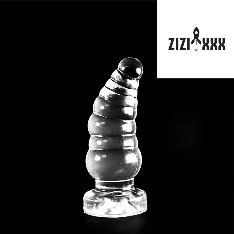 ZiZi - Buttplug Frizo 15 X 6 Cm - Transparant 2 ZiZi - Buttplug Frizo 15 X 6 Cm - Transparant - Afbeelding 2