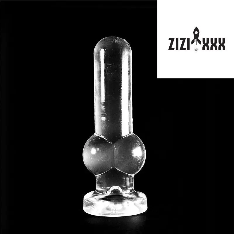 ZiZi - Buttplug Jackson 17 X 6,2 Cm - Transparant 2 ZiZi - Buttplug Jackson 17 X 6,2 Cm - Transparant - Afbeelding 2