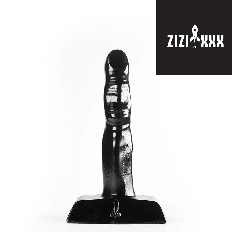 ZiZi - Buttplug One Finger 10 X 2 Cm - Zwart 2 ZiZi - Buttplug One Finger 10 X 2 Cm - Zwart - Afbeelding 2