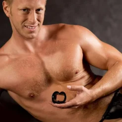 ZiZi - Radar Ballstretcher - Zwart -Cock & Ball Toys winkel ZiZi Radar Ballstretcher zwart 5